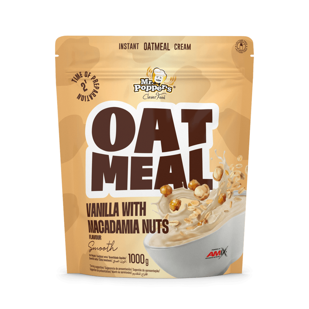 AMIX-OATMEAL SACO 1000 GR VAINILLA CON NUECES MACADAMIA