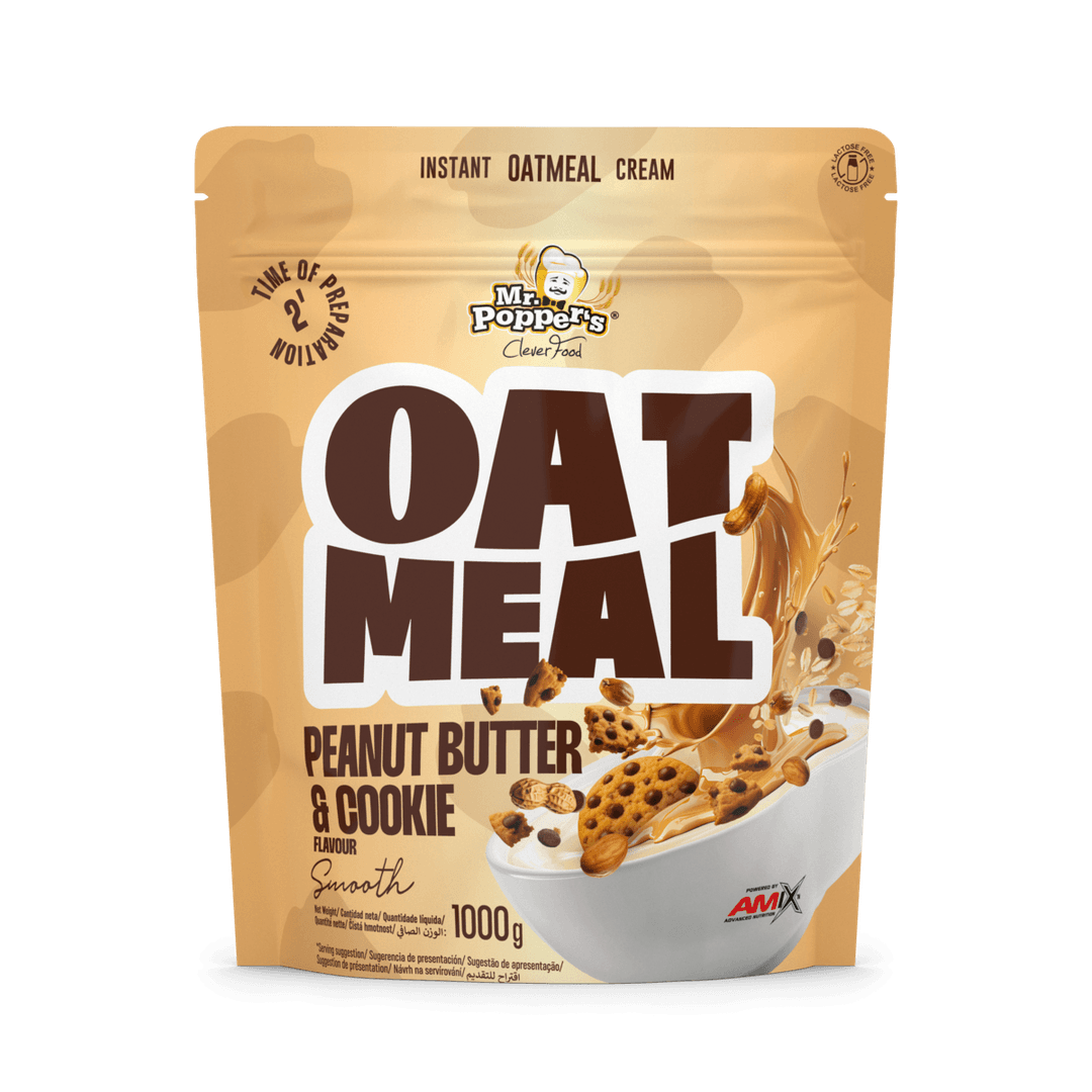 AMIX-OATMEAL SACO 1000 GR CREMA CACAHUETE