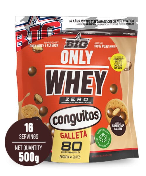 BIG-ONLY WHEY® 500 GR GALLETA CONGUITOS
