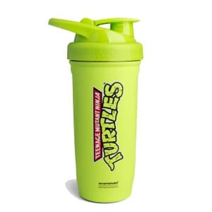 SMARTSHAKE - MEZCLADOR REFORCE STAINLESS STEEL TURTLES VERDE