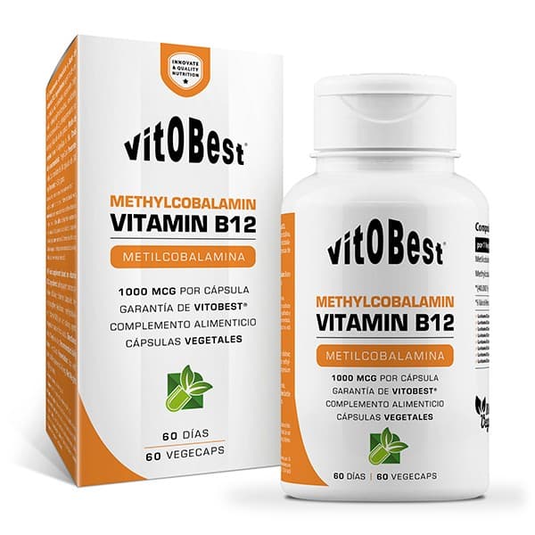 VITOBEST - VITAMIN B12 METHYLCOBALAMIN 60 VEGECAPS