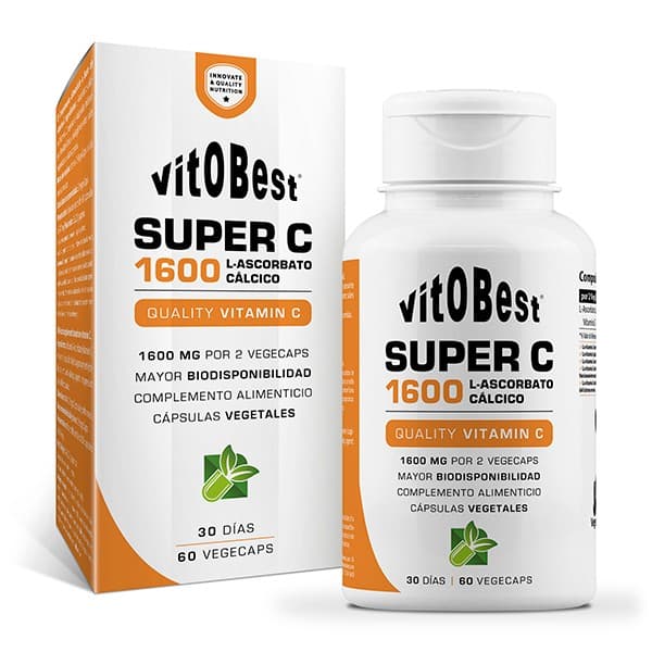 VITOBEST - SUPER C 1600 - 60 VEGECAPS