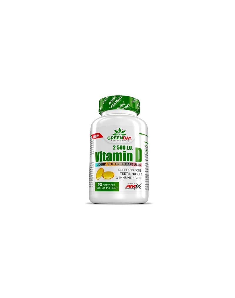 AMIX-GREENDAY® VITAMIN D3 2500 I.U. 90 CAPS