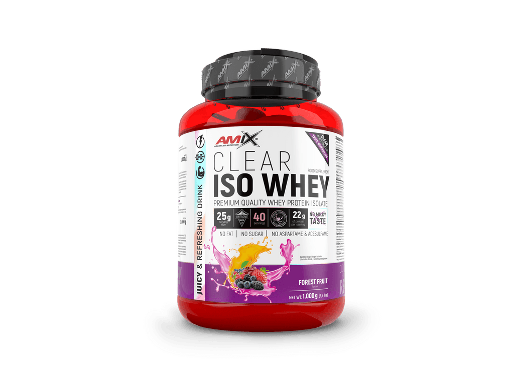 AMIX-CLEAR ISO WHEY 1 KG Frutas del bosque