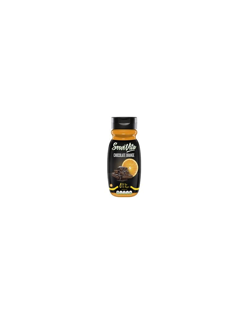 SALSA ZERO 320 ML Naranja Chocolate SERVIVITA