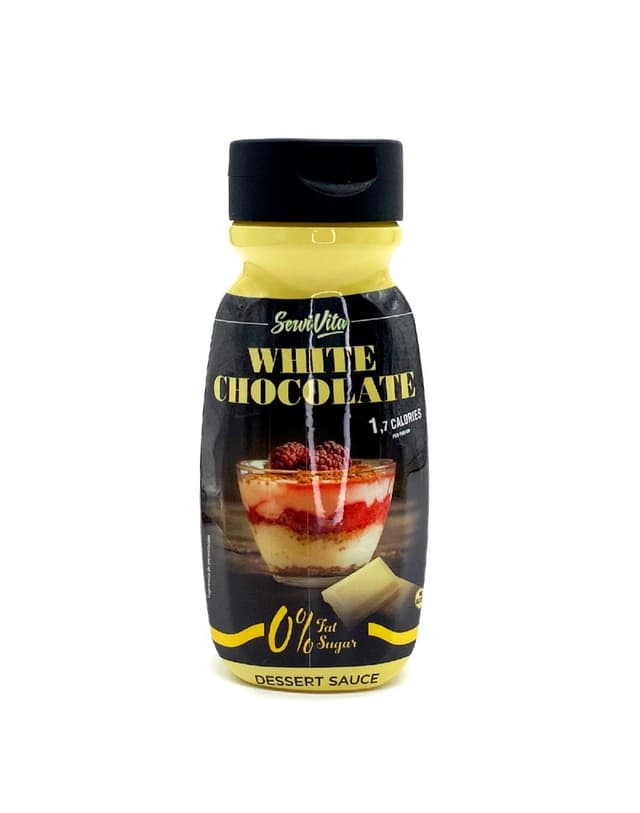 SALSA ZERO 320 ML Chocolate blanco SERVIVITA