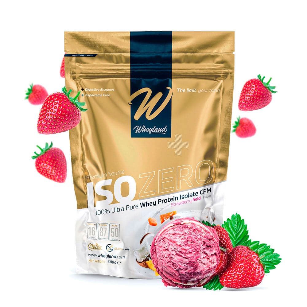 WHEYLAND-ISOZERO STRAWBERRY - 500 GR