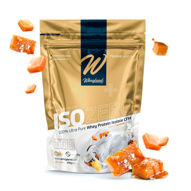 WHEYLAND-ISOZERO SALTED CARAMEL - 500 GR