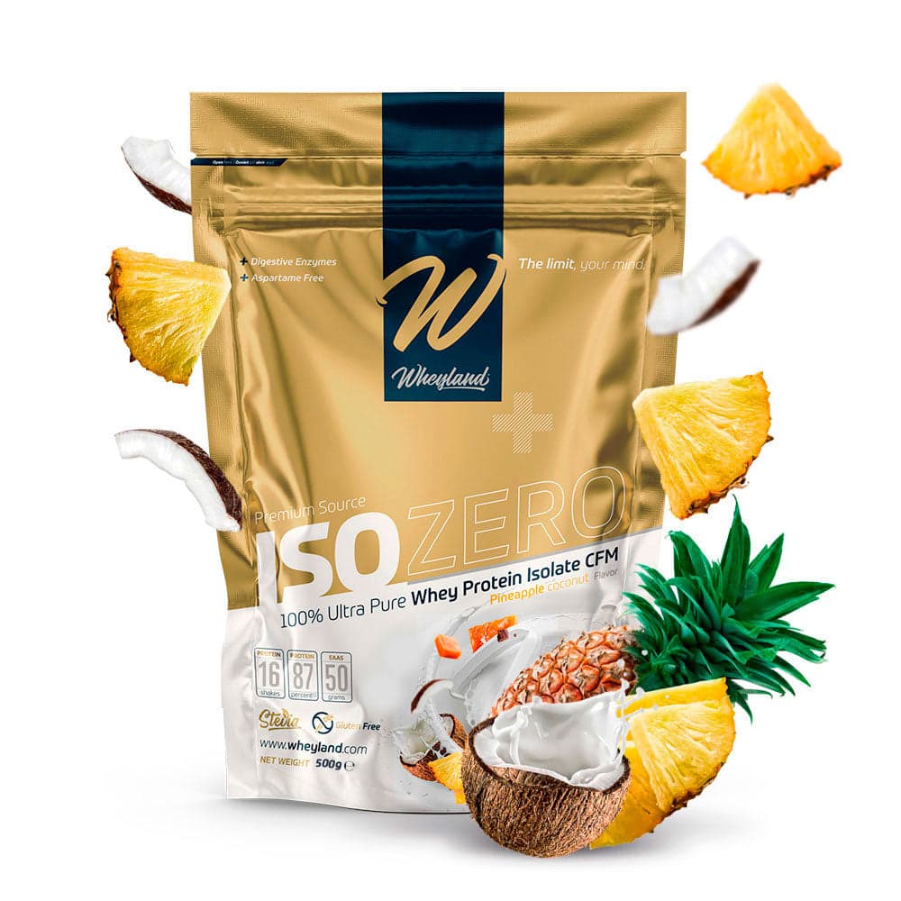 WHEYLAND-ISOZERO PINEAPPLE COCONUT - 500 GR