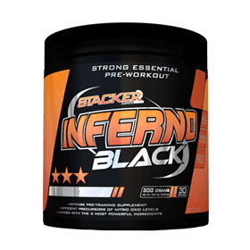 STACKER-INFERNO BLACK 300 GR TROPICAL TOUCHDOWN
