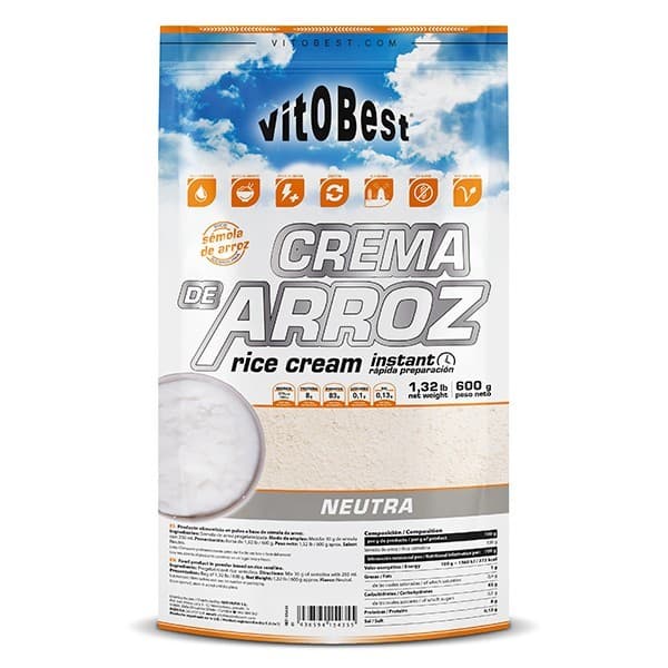 VITOBEST-CREMA ARROZ 600 G CHOCOLATE