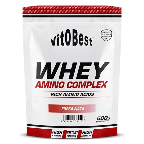 VITOBEST-WHEY AMINO 500g FRESA NATA