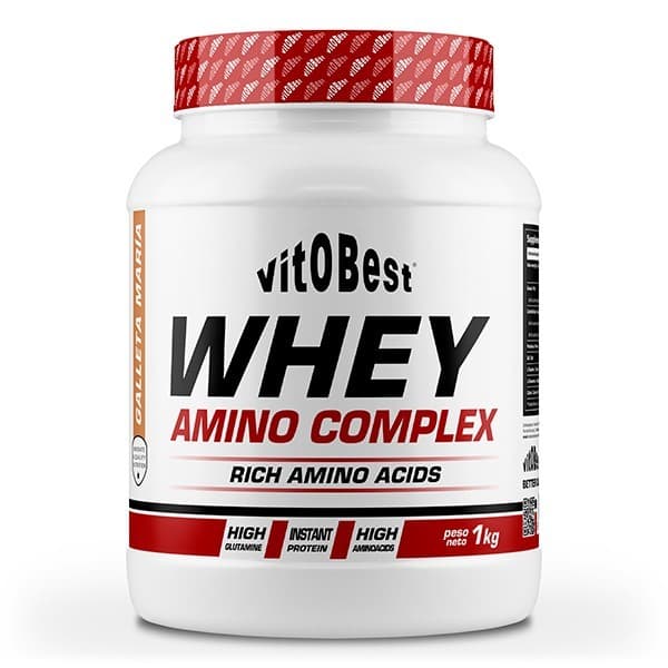 VITOBEST-WHEY AMINO 1 Kg GALLETA