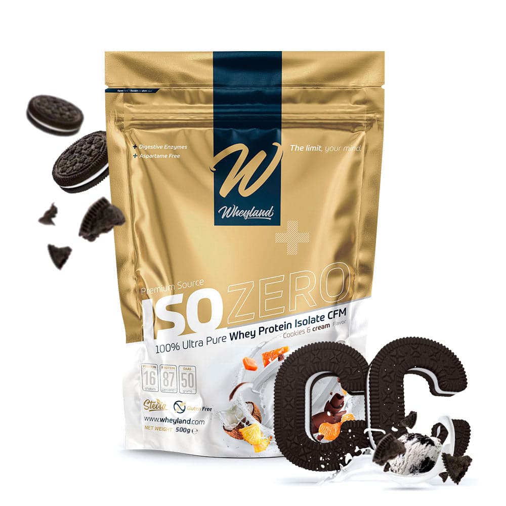 WHEYLAND-ISOZERO COOKIES AND CREAM - 2KG