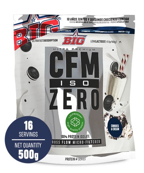 BIG-CFM ISO ZERO 500G - COOKIES & CREAM