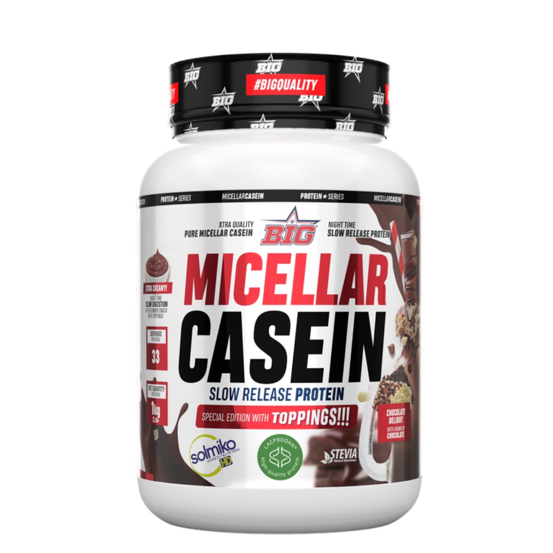 BIG-MICELLAR CASEIN -  1KG - PINK CAKE WHITECHOC BITS