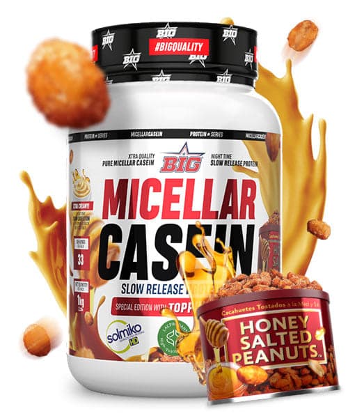 BIG-MICELLAR CASEIN -  1KG - HONEY SALTED PEANUTS