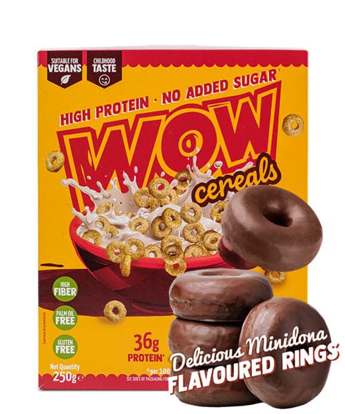 BIG-WOW CEREALS 250G - MINIDONA RINGS