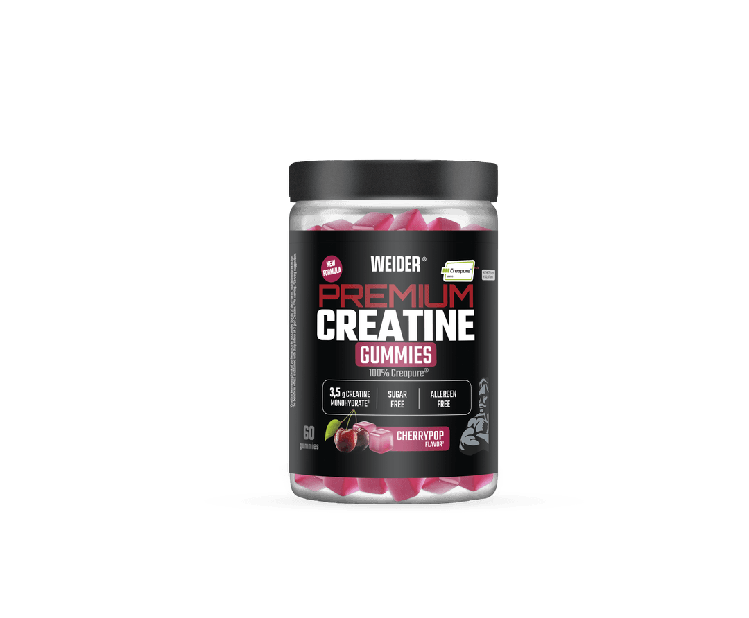 WEIDER-PREMIUM CREATINE 60 GUMMIES CHERRY POP