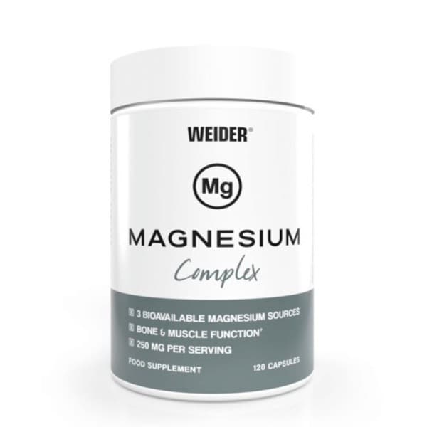 WEIDER - MAGNESIUM  COMPLEX CAPS 120 CAPS
