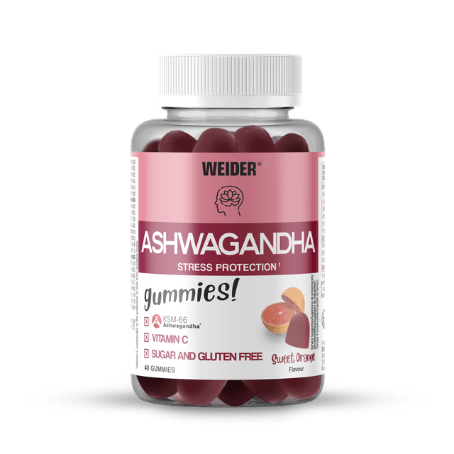 WEIDER - ASHWAGANDHA GUMMIES (NARANJA DULCE) 40GOM. 