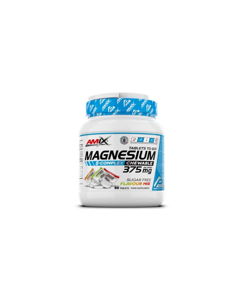 AMIX-PERFORMANCE MAGNESIUM 5-COMPLEX CHEWABLE 60 TABL