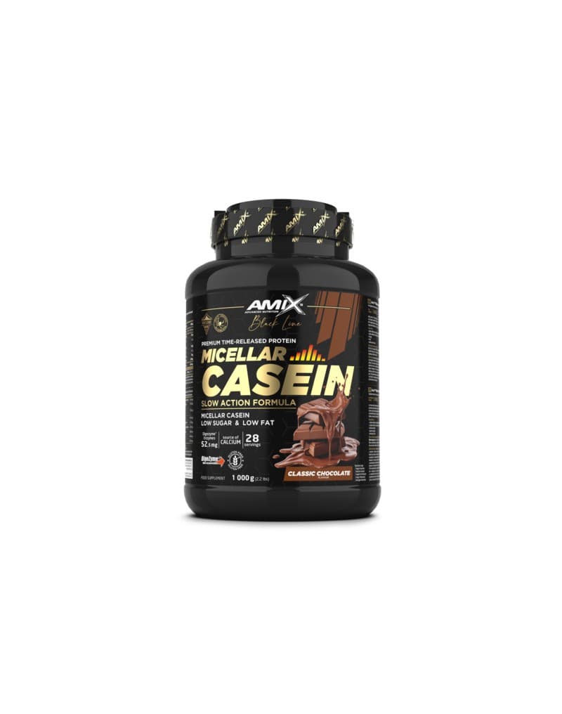 AMIX-BLACK MICELLAR CASEIN 1 KG Frambuesa