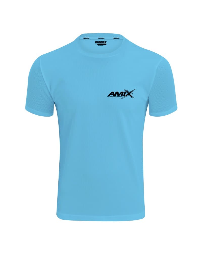 AMIX-CAMISETA Runfit Color Azul Celeste L