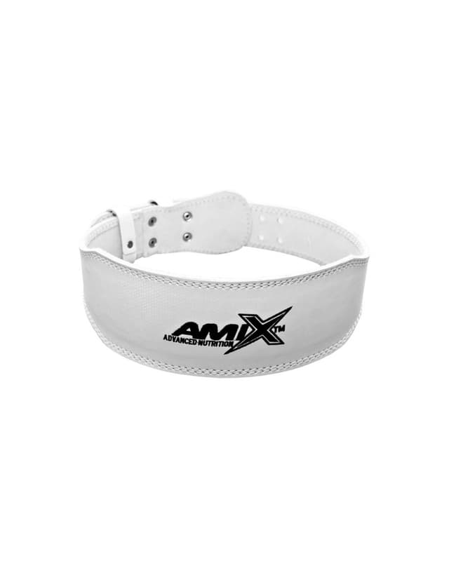AMIX-CINTURON CUERO Color Blanco Talla M