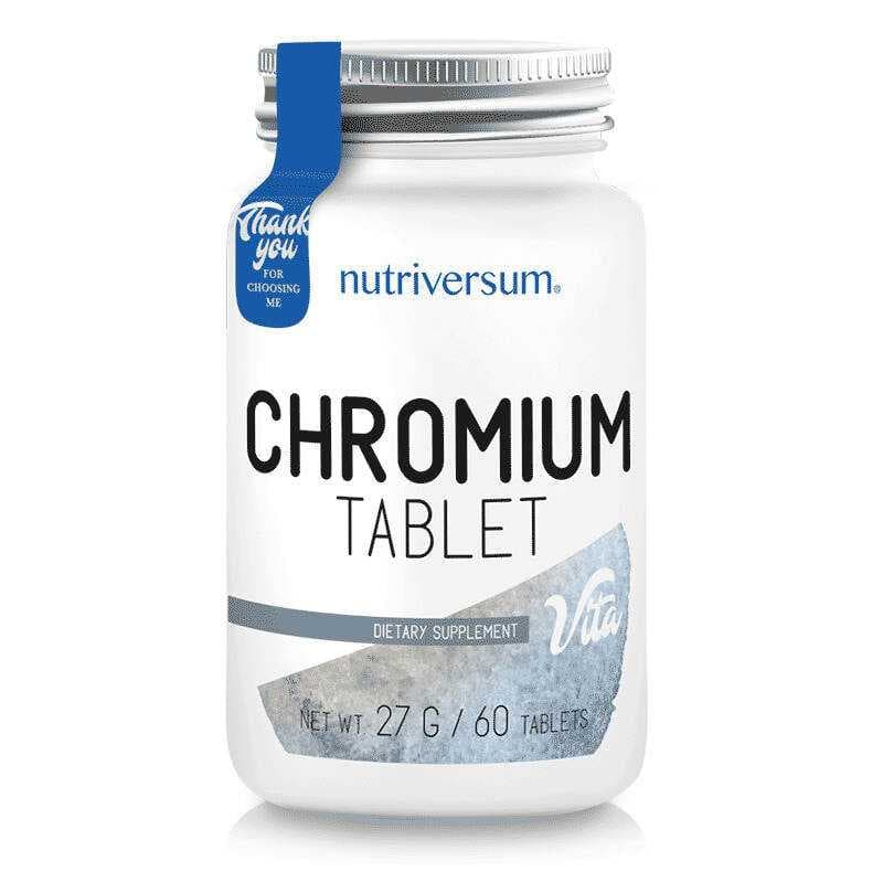 NUTRIVERSUM-CHROMIUM UNFLAVORED 30 TBL