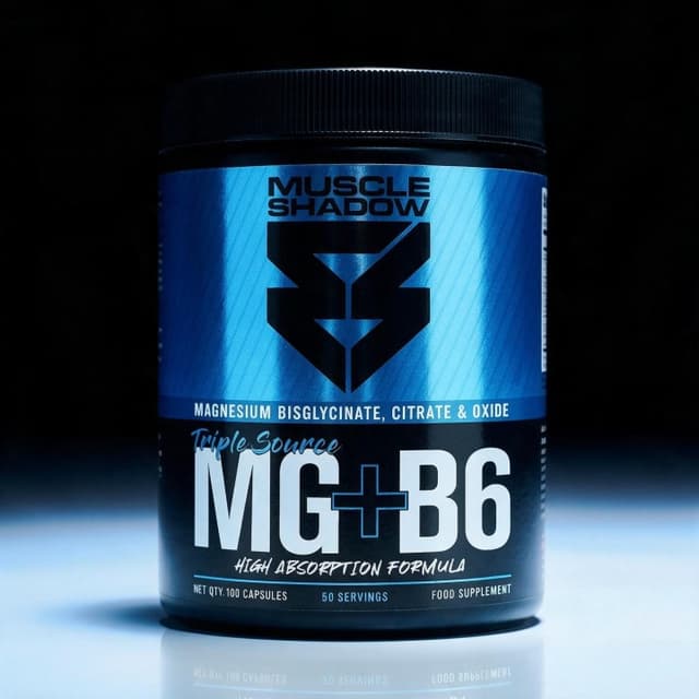 MUSCLESH-MG+B6 100 CAPS