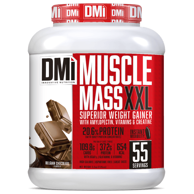 DMI-MUSCLE MASS XXL BELGIAN CHOCOLATE 3,3 KG