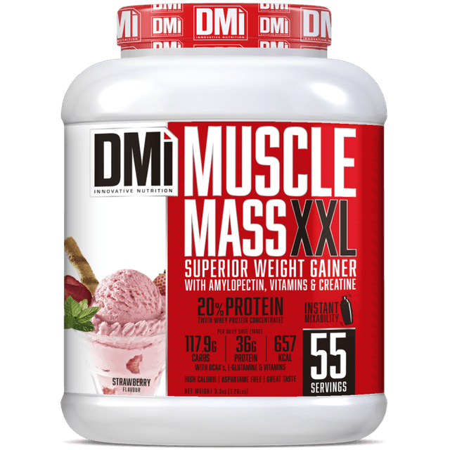 DMI-MUSCLE MASS XXL STRAWBERRY 3,3 KG