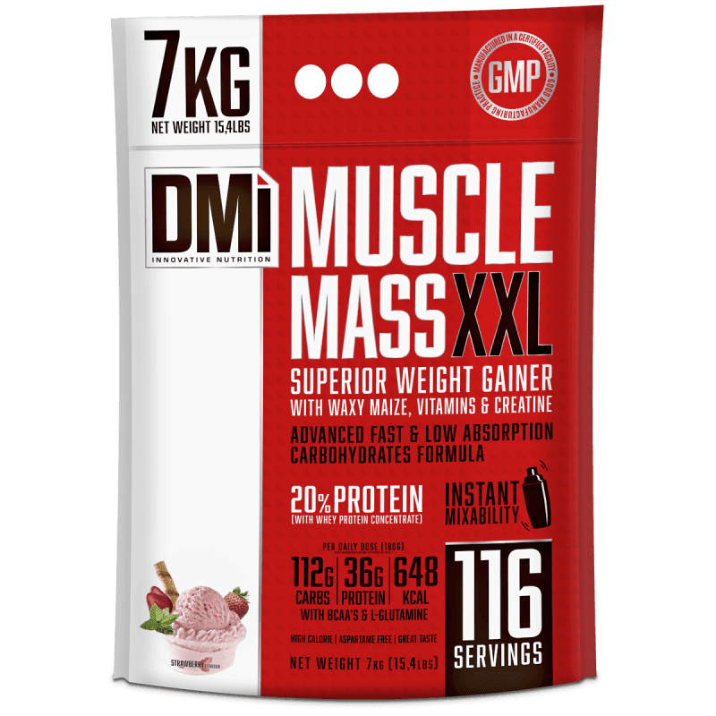 DMI-MUSCLE MASS XXL Strawberry 7 kg