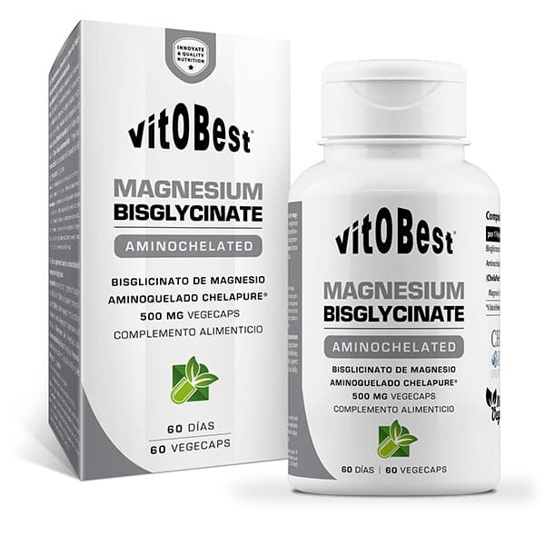 VITOBEST-MAGNESIUM BISGLYCINATE (CHELAPURE®) 60 VEGECAPS