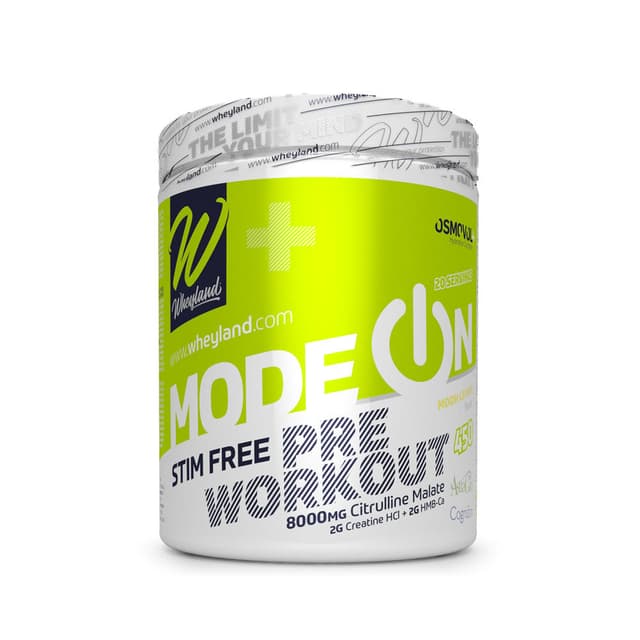 WHEYLAND-MODE ON STIM FREE MOON LEMON - 450GR