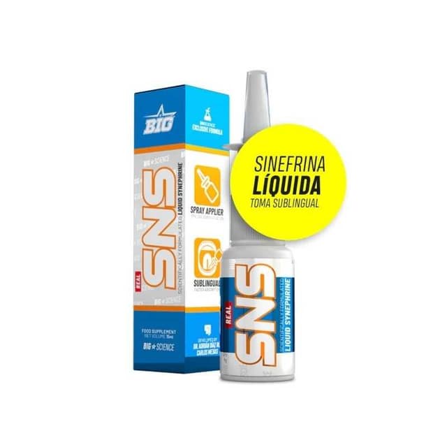 BIG-REAL SNS LIQUID SYNEPHRINE 15ML ORANGE