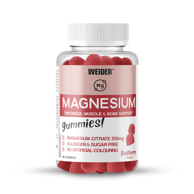 WEIDER - MAGNESIUM GUMMIE (FRAMBUESA) 48GOM.