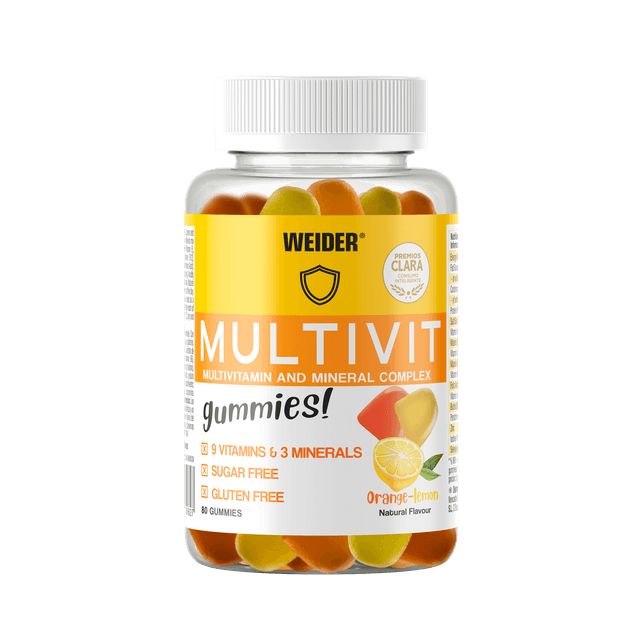 WEIDER - MULTIVIT GUMMIES 80 GOM.