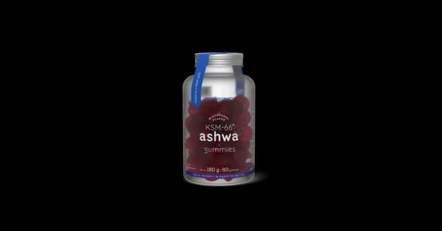 NUTRIVERSUM-KSM-66 ASHWAGANDHA GUMMIES BLACKBERRY 60 GUMMIES